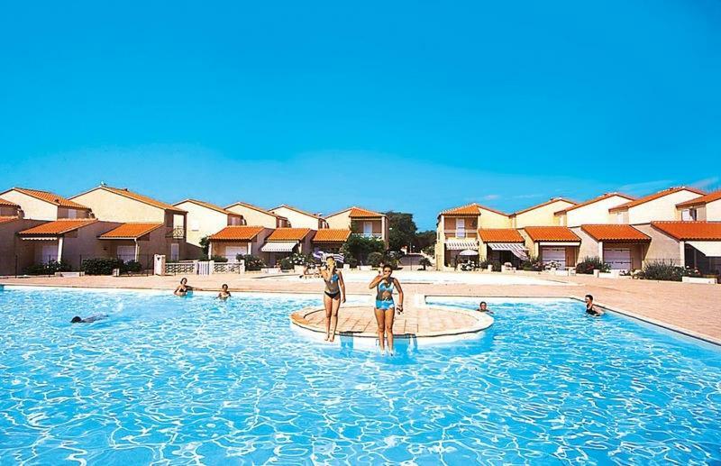 Barcaresa-Villa Vue Mer Acces Direct Plage - Piscine Le Barcarès エクステリア 写真